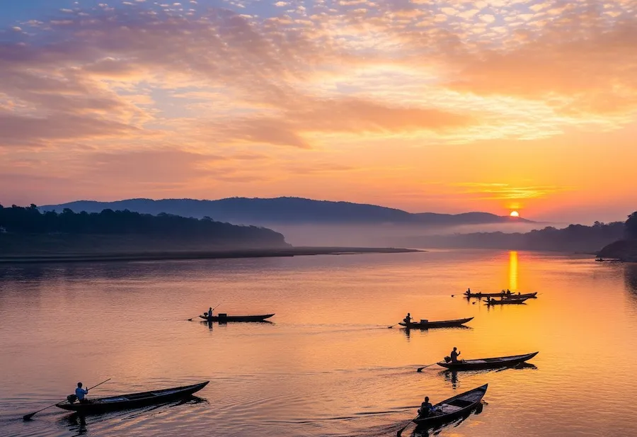 The Brahmaputra River